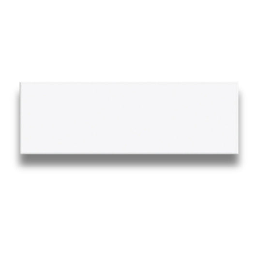 Basics Plain White Matt 100x300mm