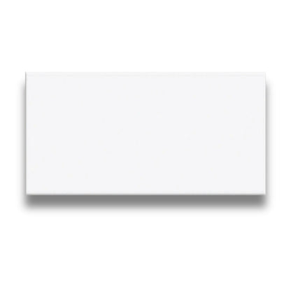 Basics Plain White Matt 75x150mm