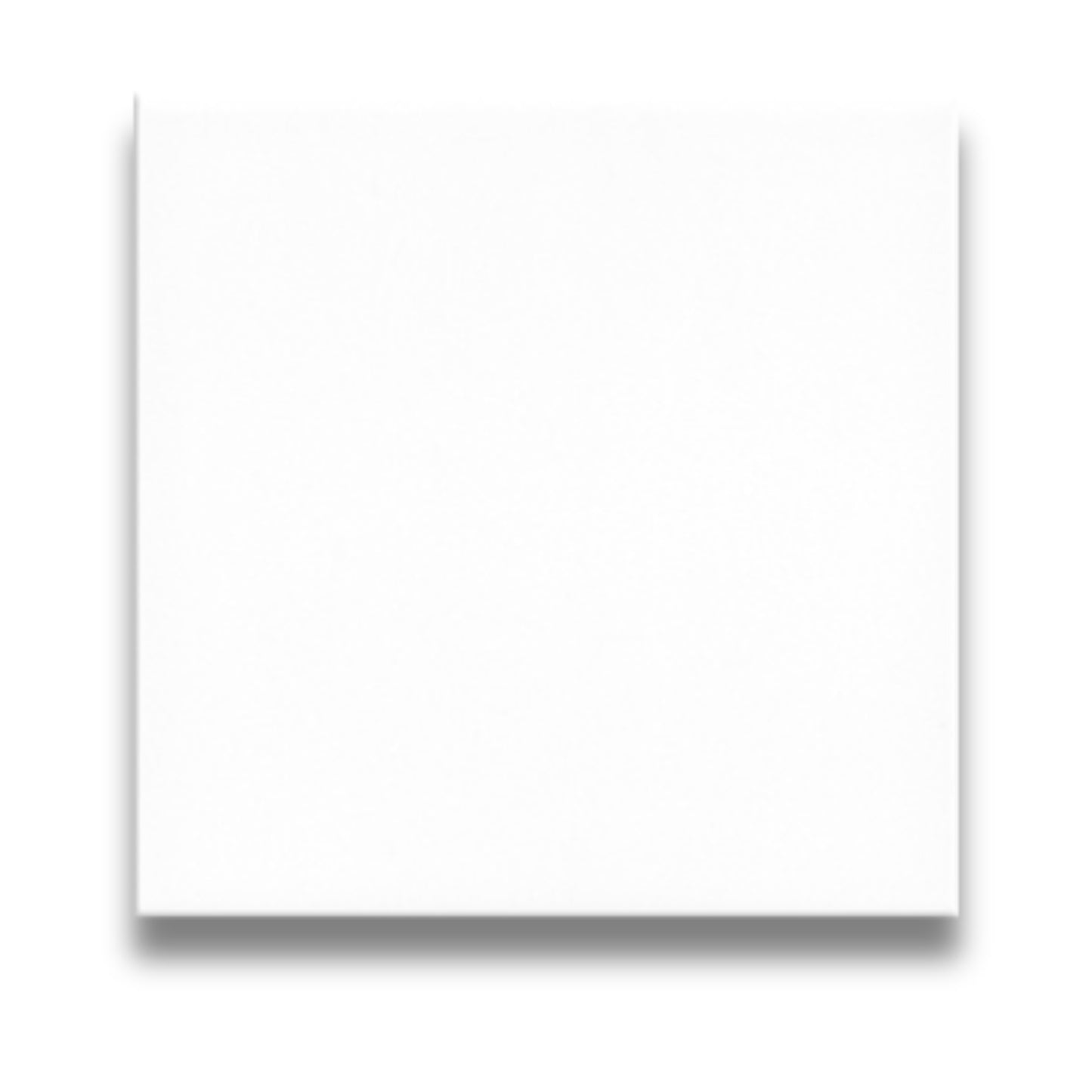 Basics Plain White Gloss 200x200mm