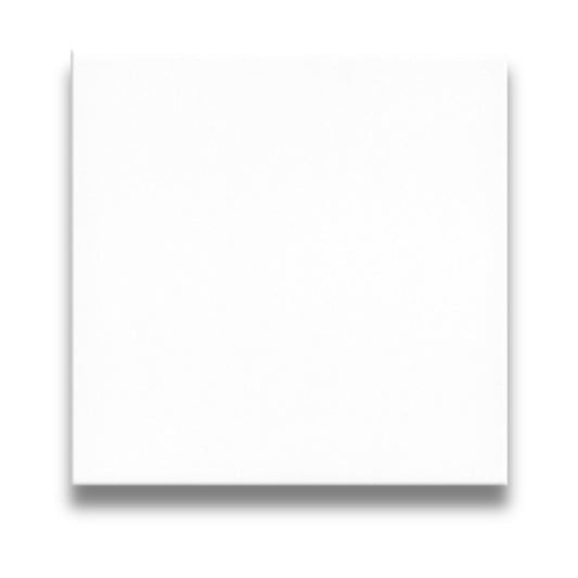 Basics Plain White Gloss 200x200mm