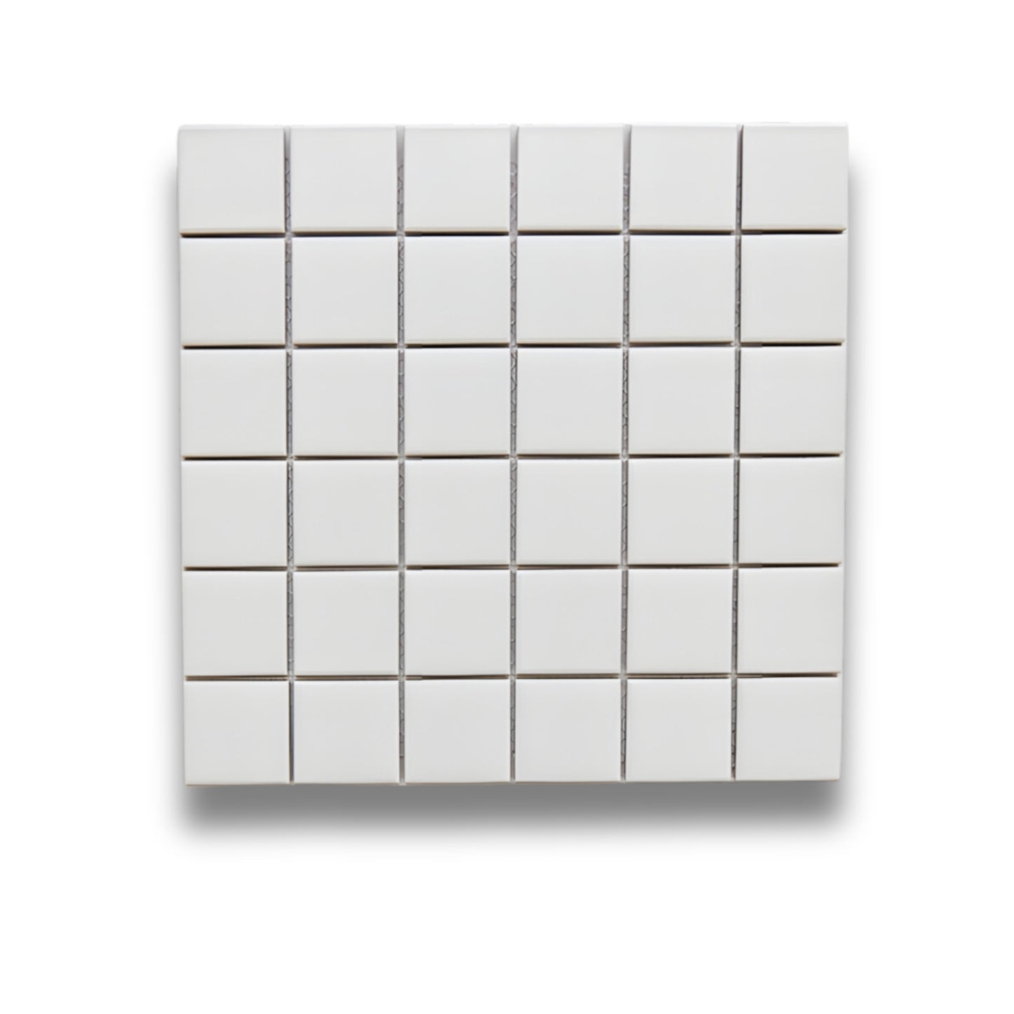 Basics White Matt 50x50mm