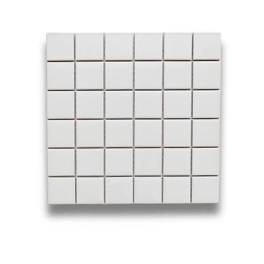 Basics White Matt 50x50mm