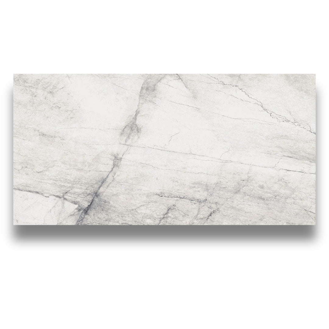 Athena White Marble Smooth 450x900mm