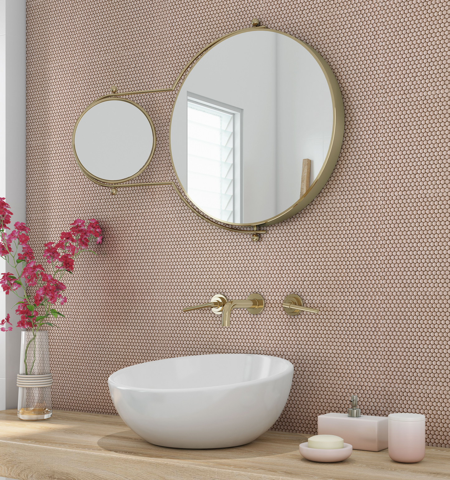 Decorators Dots Flamingo