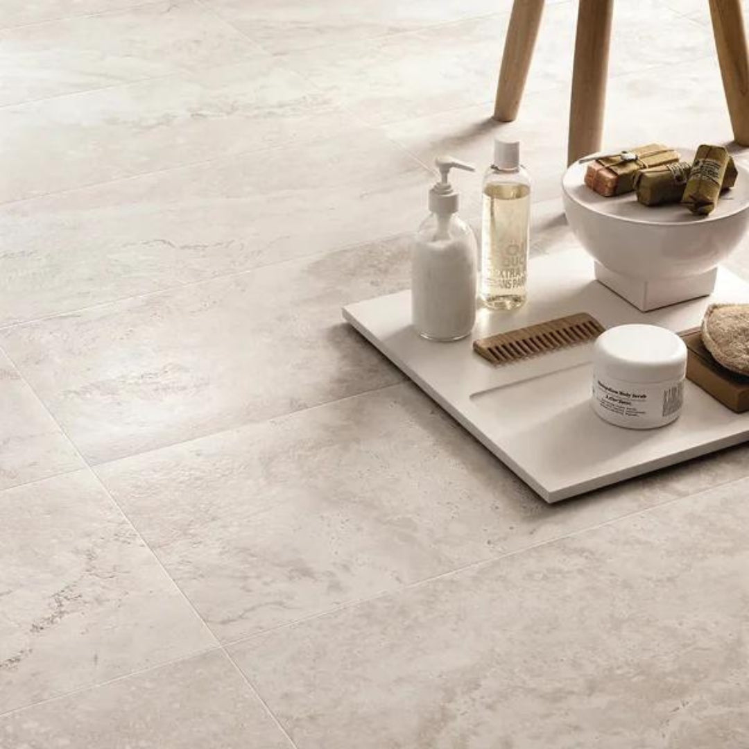 3D Crafted Travertine White 600x1200mm