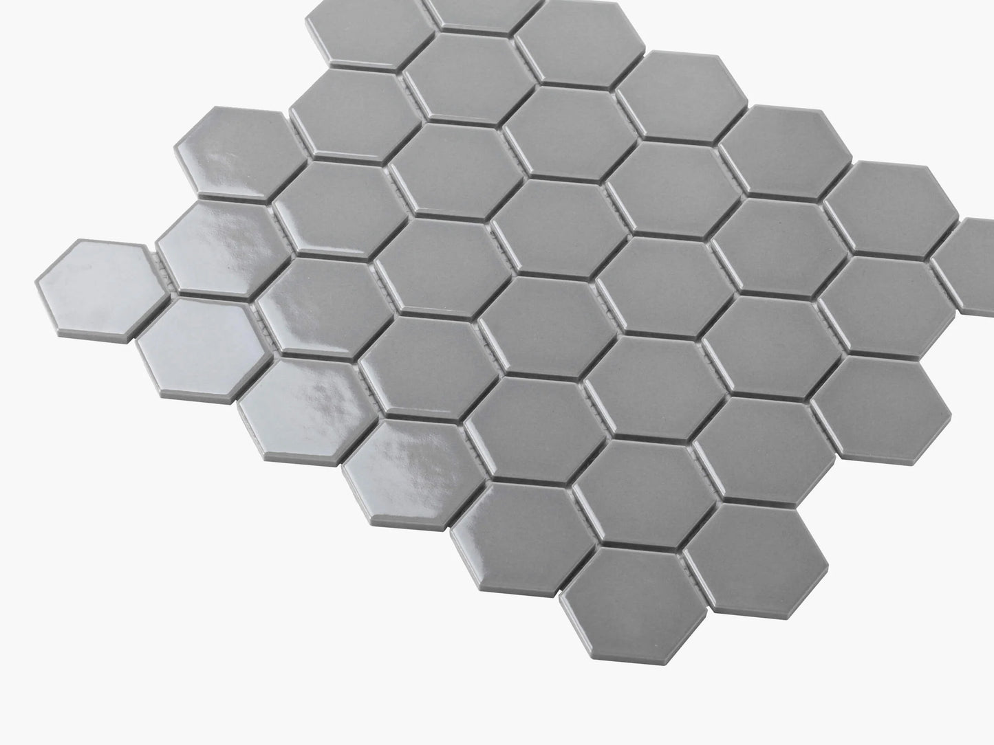 Hexagon Grey Gloss