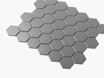 Hexagon Grey Matt