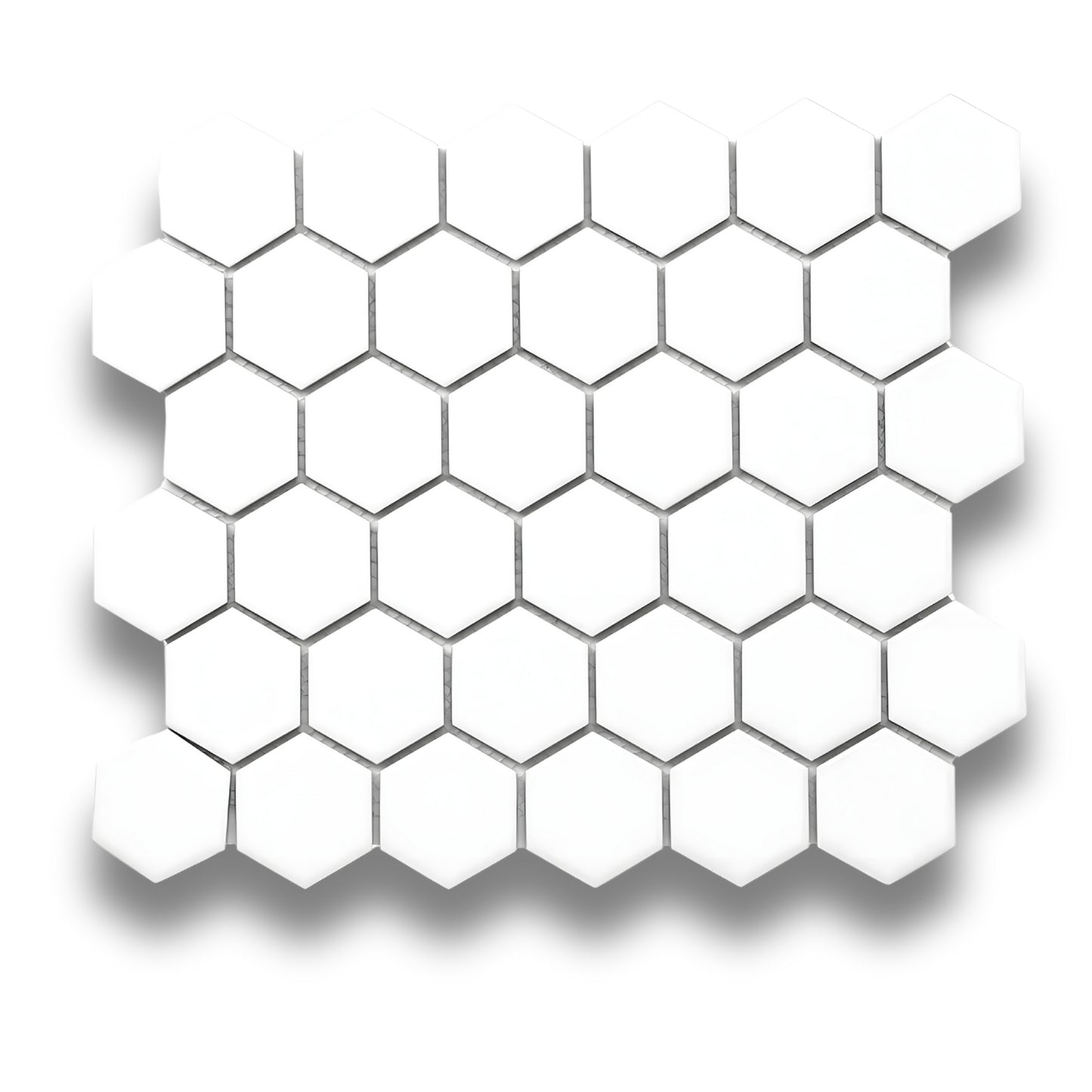 Hexagon White Matt