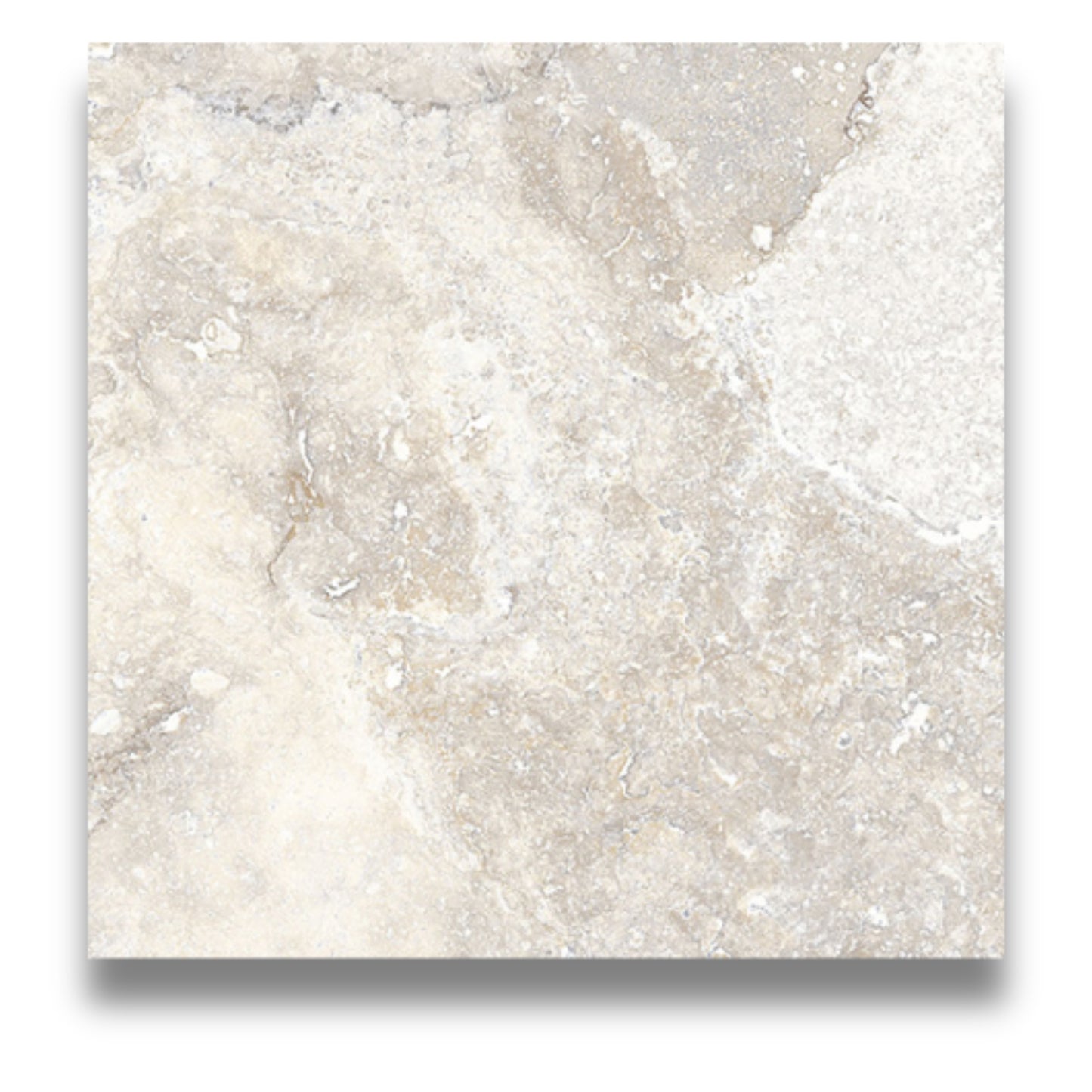 Stoneage 3D Travertine Argento 600x600mm