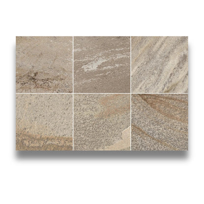 Trail 18 Quarizite Bianco 200x200mm