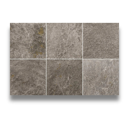 Trail 18  Quarizite Grigio 200x200mm