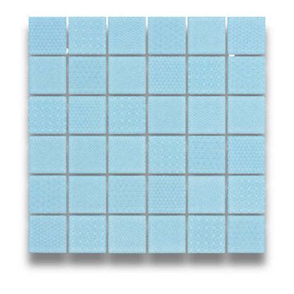 Celadon Aqua Mosaic