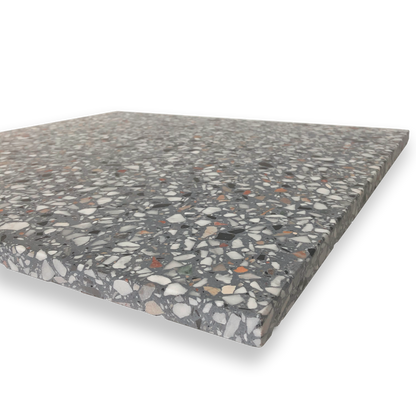 Terrazzo Cielo Scuro Mezzo 600x600mm