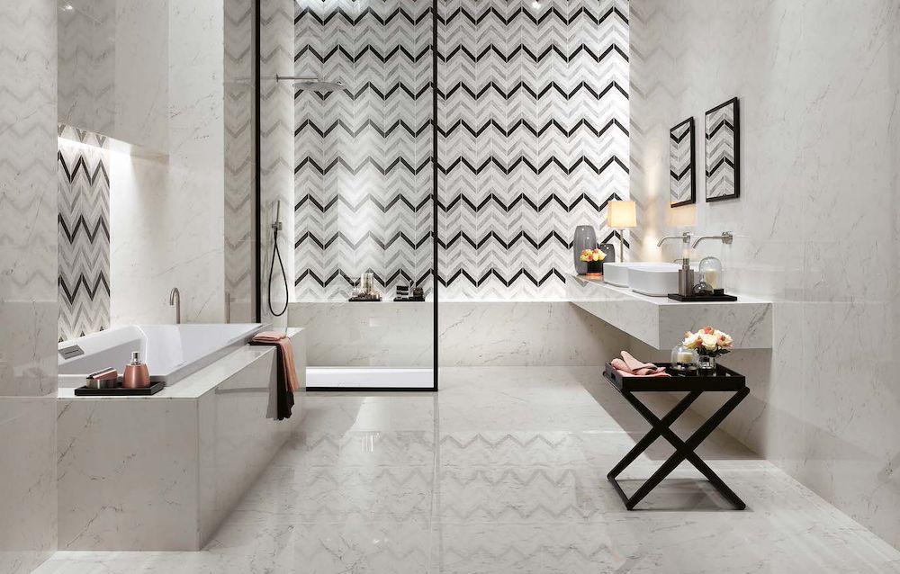 Marvel Stone Mix Wall Chevron