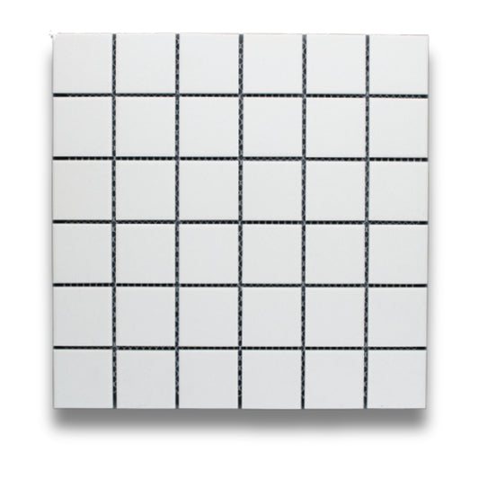 Squares White Matt 48x48mm