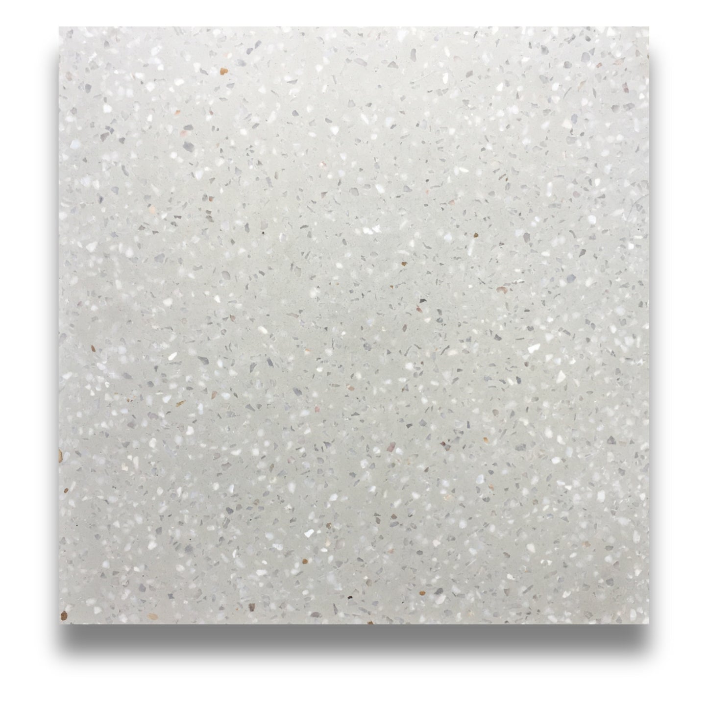 Encaustic Terrazzo Grey Medium Chip 300x300mm