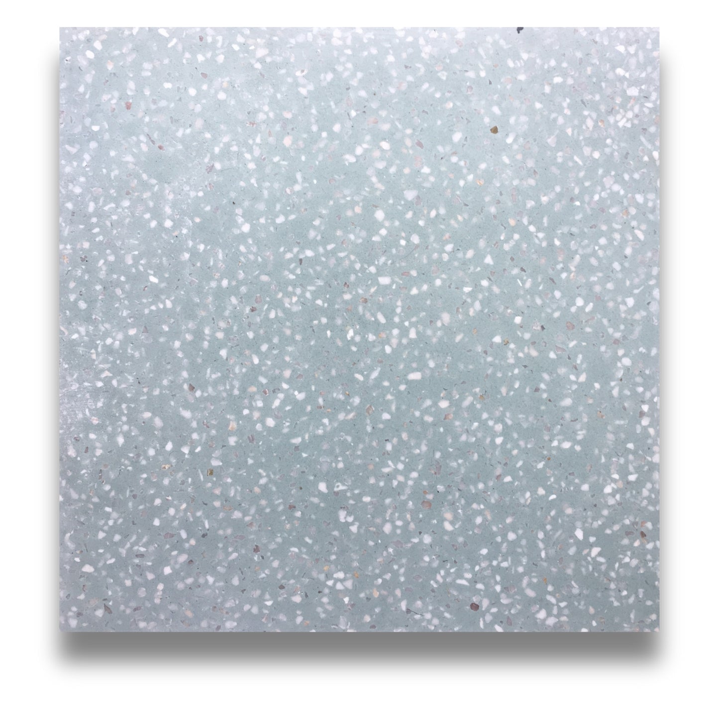 Encaustic Terrazzo Mint Medium Chip 300x300mm