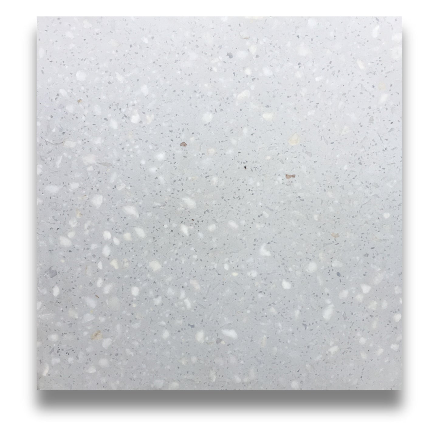 Encaustic Terrazzo Silver Large Chip 300x300mm