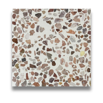 Encaustic Terrazzo Coral 200x200mm