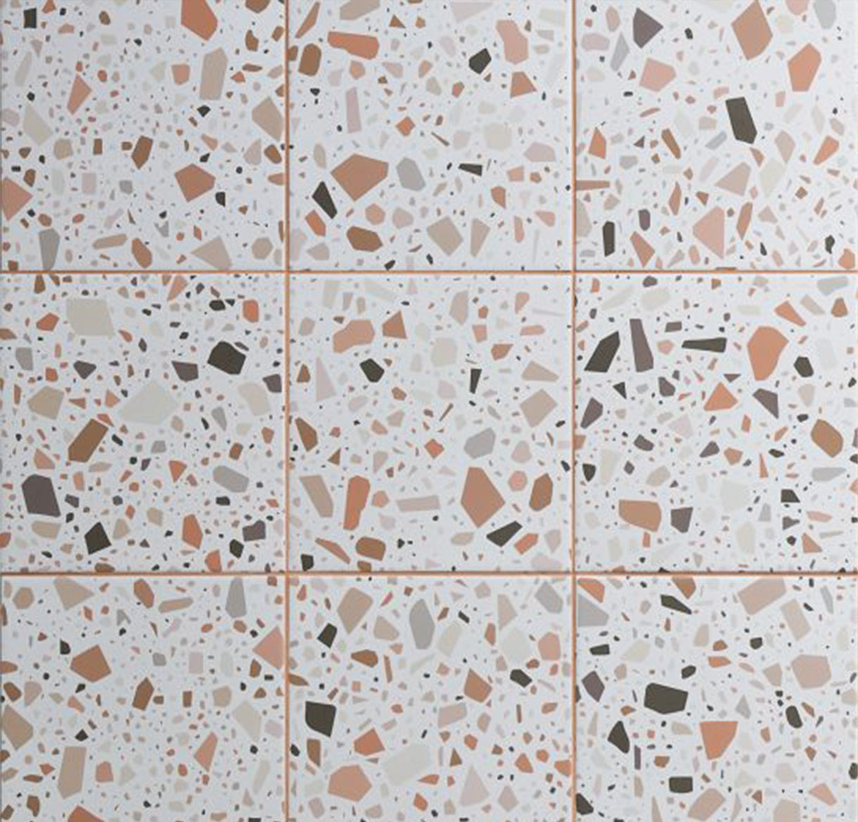 Confetti Terrazzo Bianco Cotto