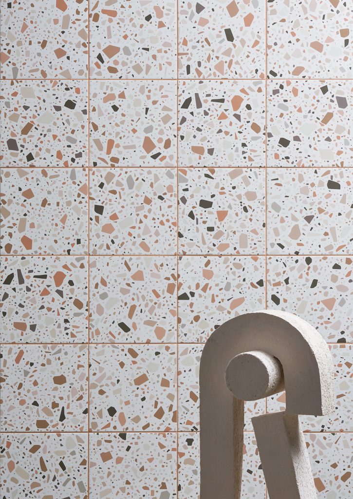 Confetti Terrazzo Bianco Cotto