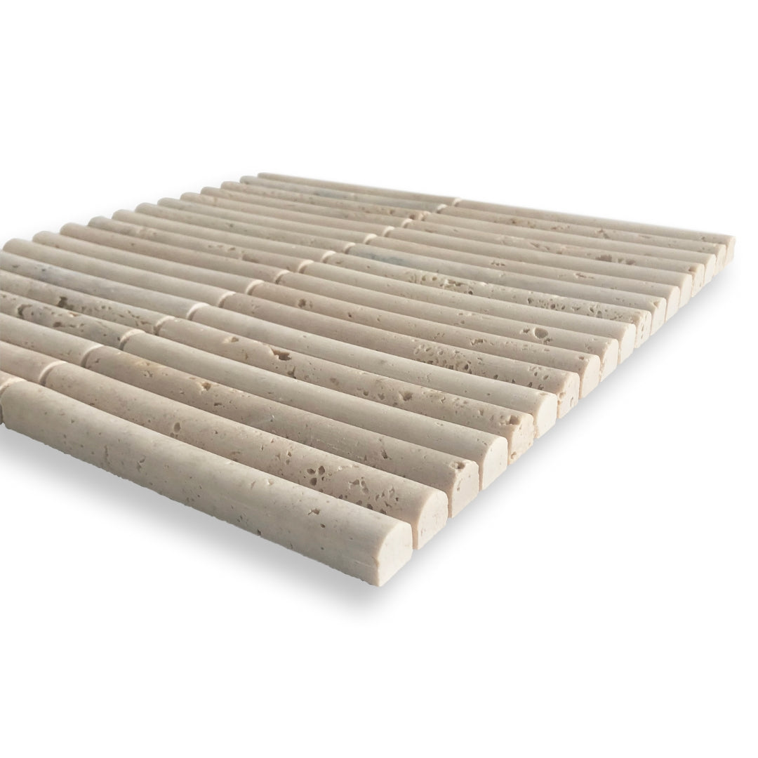 Mini Flute Travertine