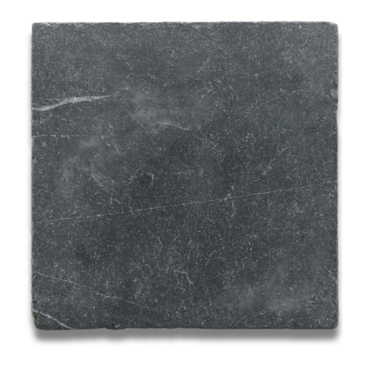 Stone Square Nero Marquina Tumbled 150x150mm