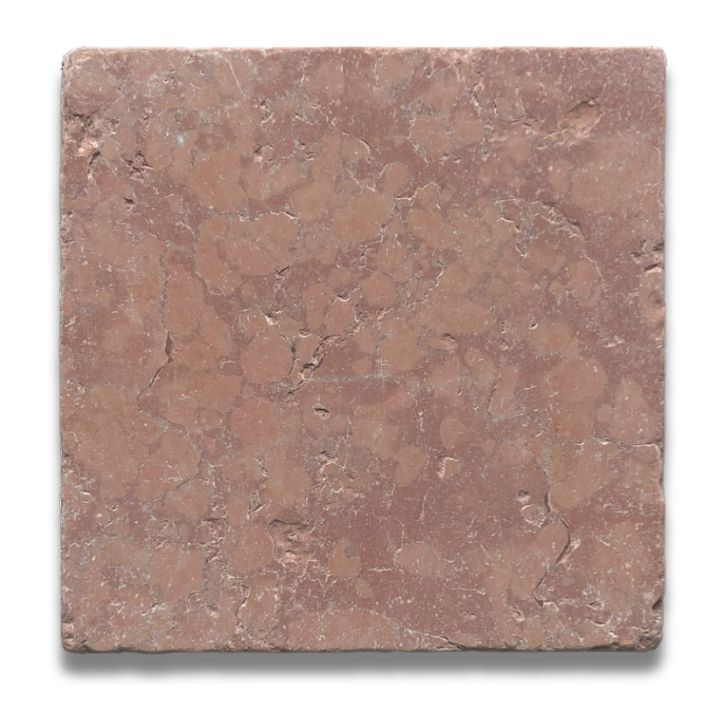 Stone Square Rosso Verona Tumbled 150x150mm