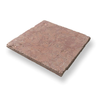 Stone Square Rosso Verona Tumbled 150x150mm