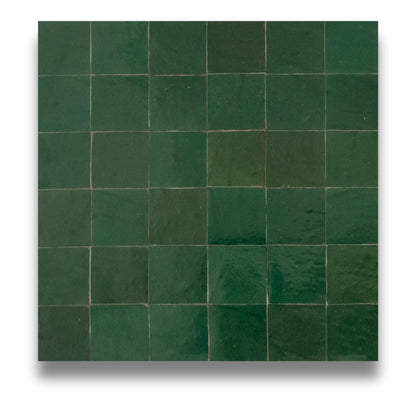 Zellige Emerald 100x100mm