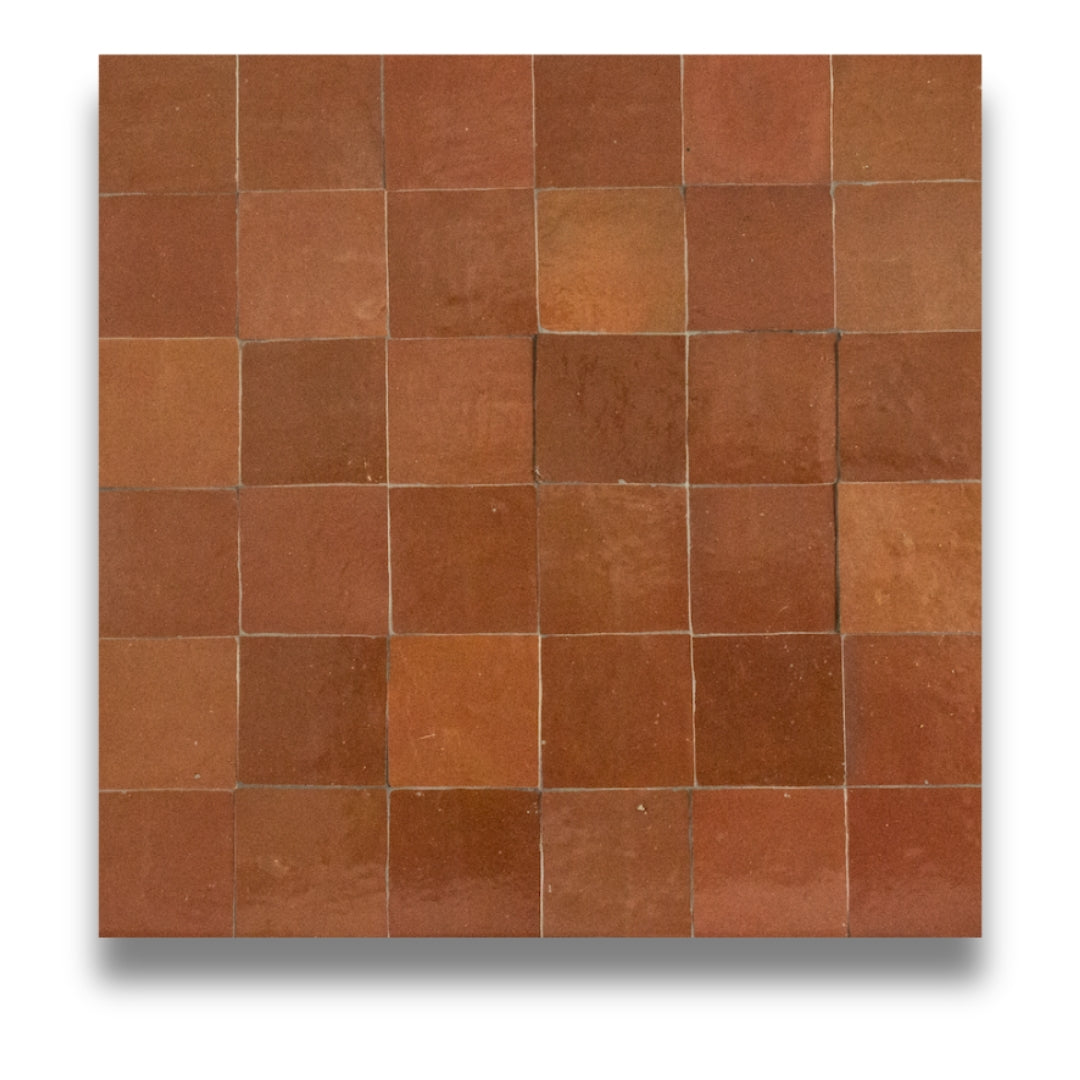 Zellige Rust 100x100mm