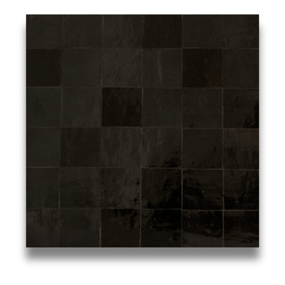 Zellige Black 100x100mm