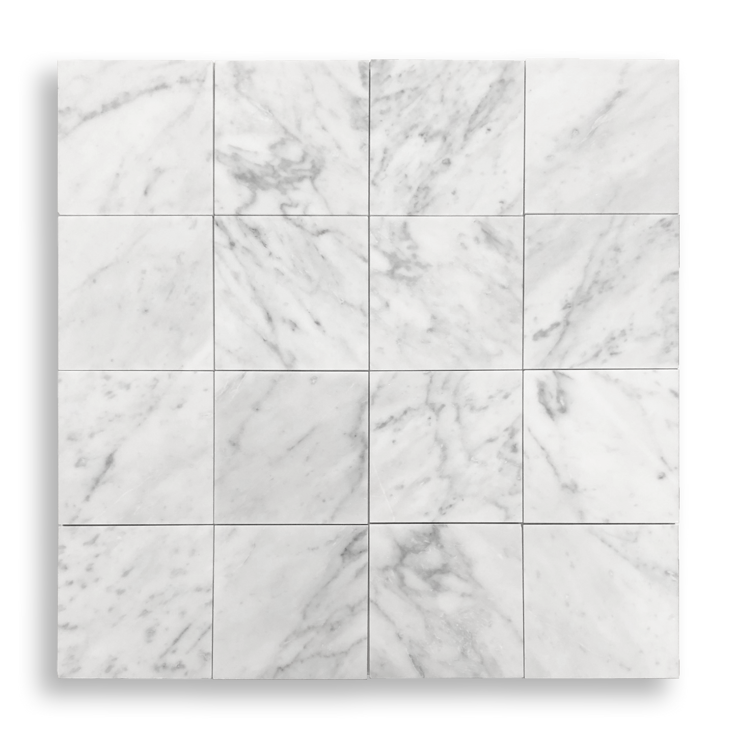 Stone Square Carrara 'C' Honed 150x150mm