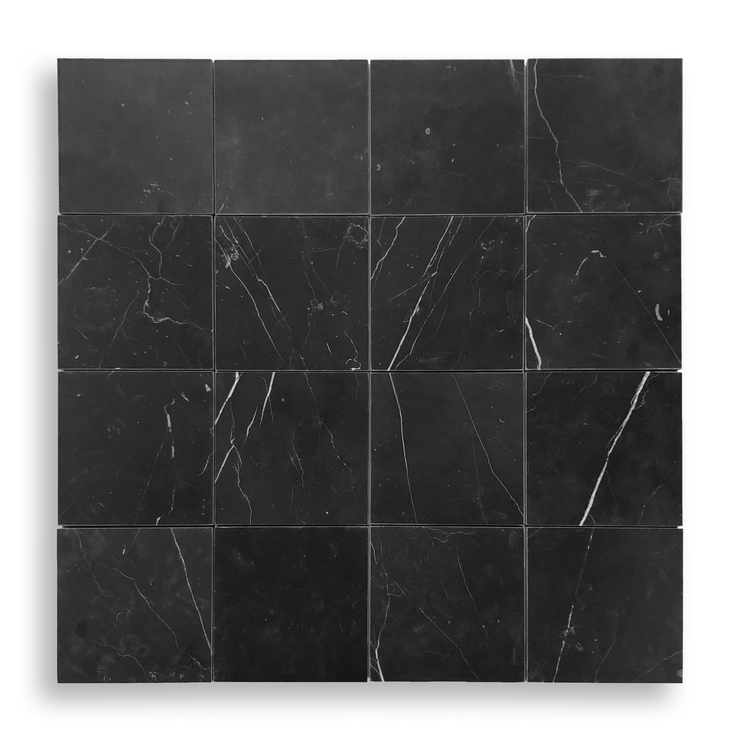 Stone Square Nero Marquina Honed 150x150mm