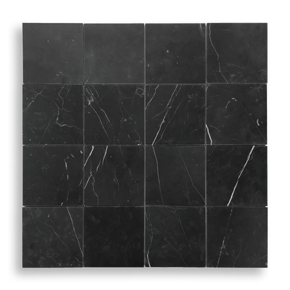 Stone Square Nero Marquina Honed 150x150mm