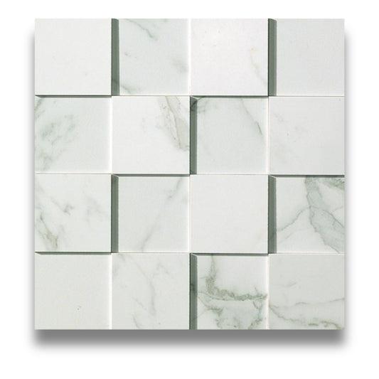 Marvel Calacatta Mosaic 75x75mm