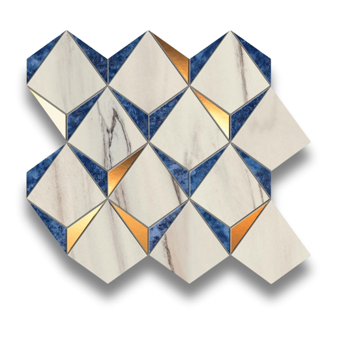 Marvel Dream Bianco Ultramarine Mosaic