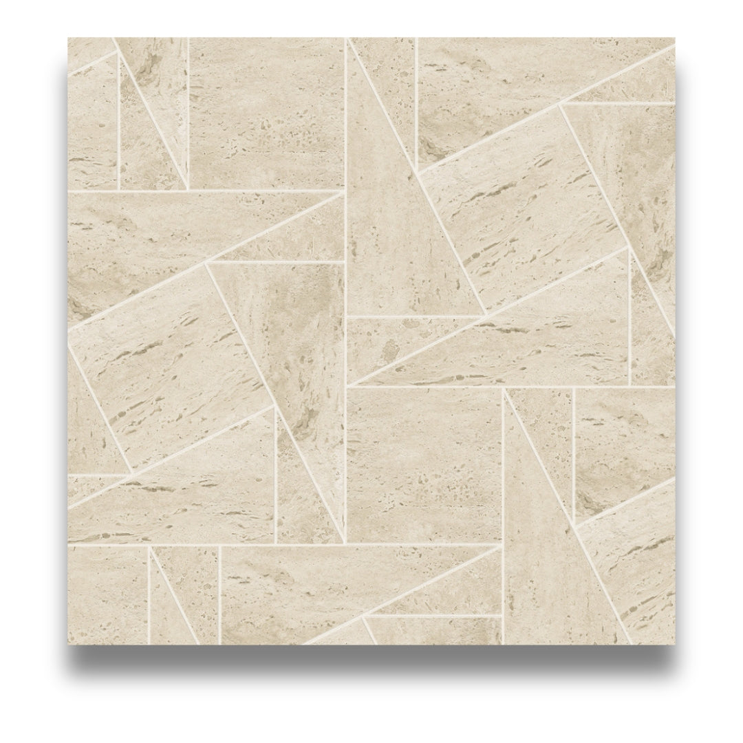 Marvel Travertine Pearl Mosaic Tessellation