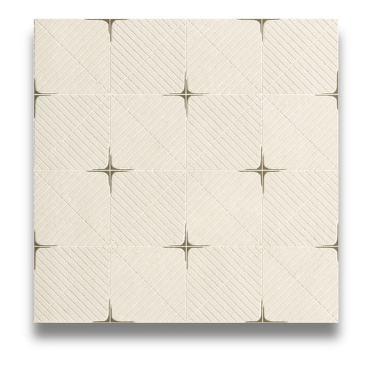 Marvel Travertine White Decor Diamond