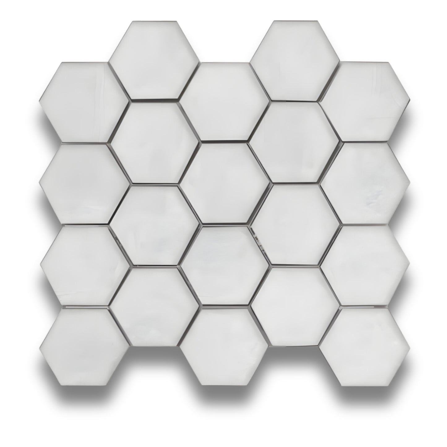 Baloo Bianco Hexagon Mosaic