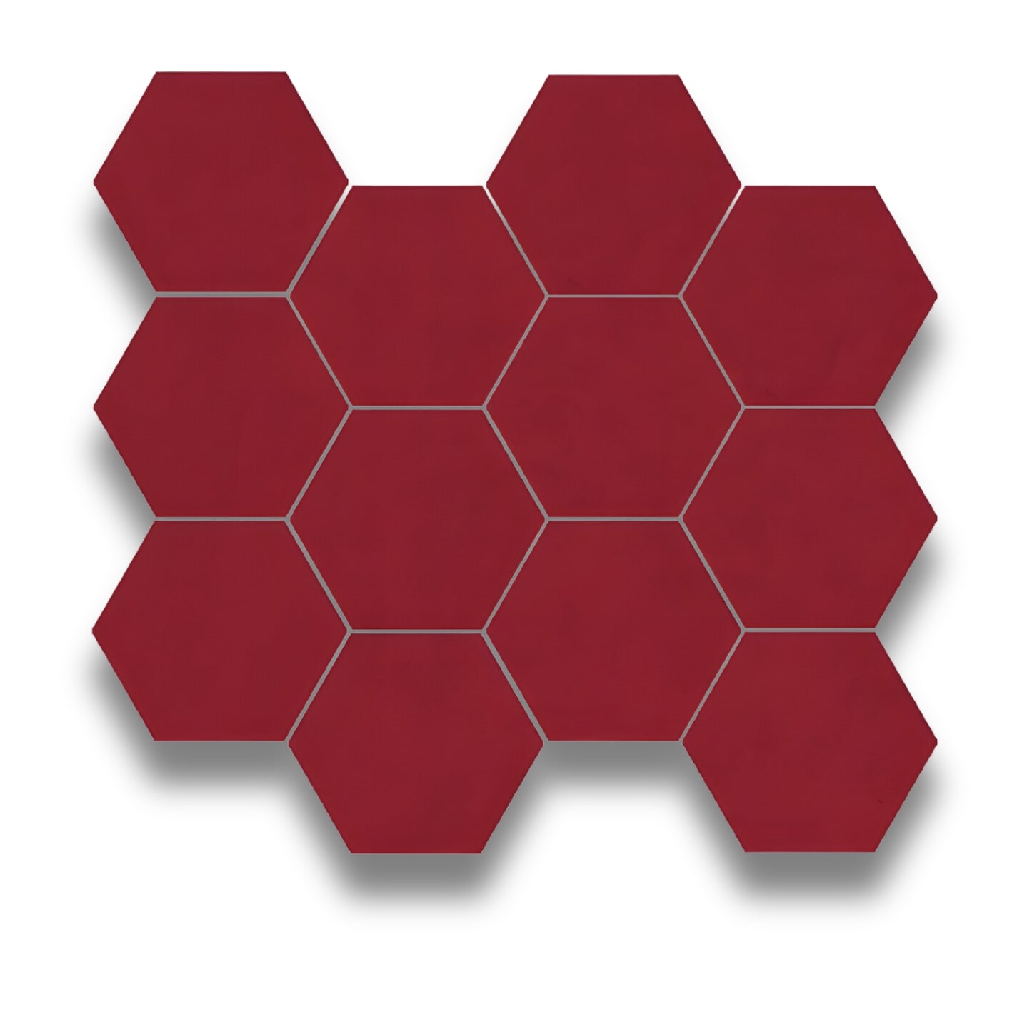 Baloo Chilli Hexagon Mosaic