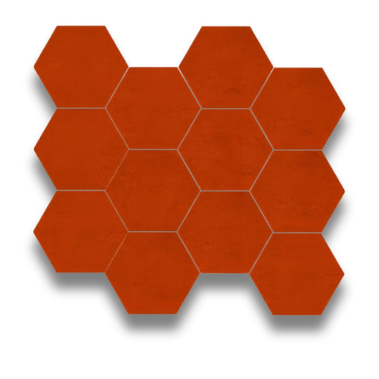 Baloo Coral Hexagon Mosaic