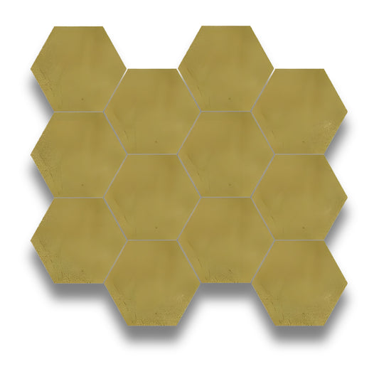 Baloo Khaki Hexagon Mosaic