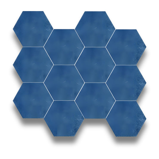 Baloo Navy Hexagon Mosaic