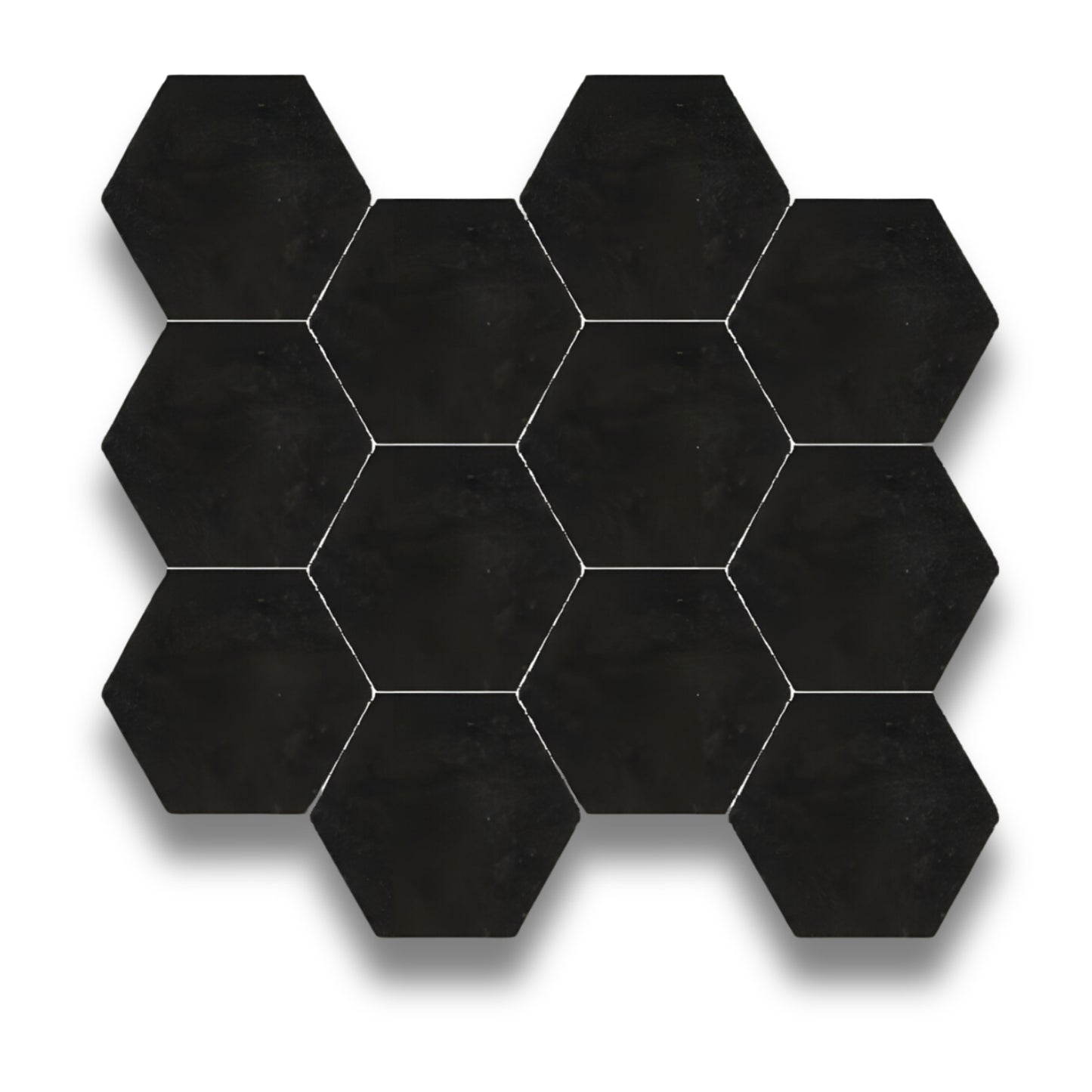 Baloo Sepia Hexagon Mosaic