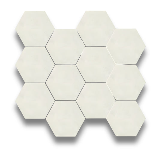 Baloo Vanilla Hexagon Mosaic