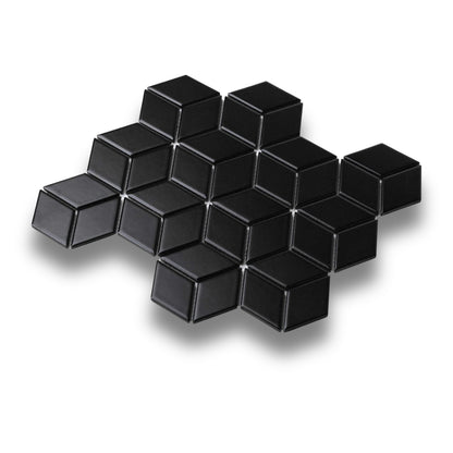 Diamond Cube Black Matt